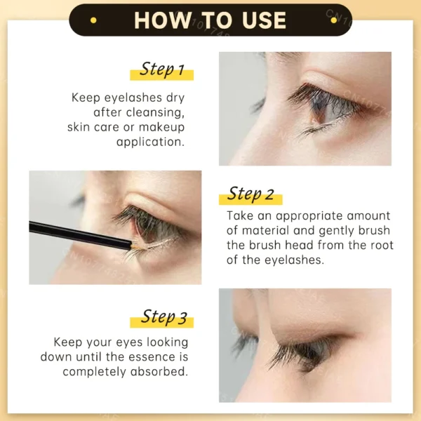 7 Days Fast Eyelash Growth Serum Natural Eyelashes Enhancer Longer Thicker Eyebrows Lift Eye Care Fuller Lashes Products - Image 6